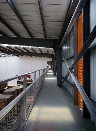 Строительство быстровозводимых металлических ангаров в Саранске - пример выполнения