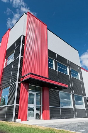 Окна для ангаров и быстровозводимых зданий в Туле - пример выполнения