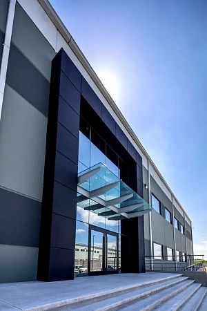 Ворота для ангара в Чебоксарах - пример выполнения