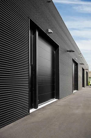 Ворота для ангара в Чебоксарах - пример выполнения