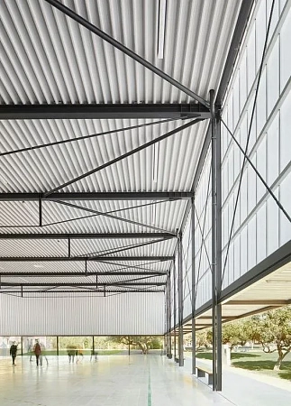 Строительство промышленных ангаров в Красноярске - пример выполнения