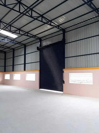 Строительство промышленных ангаров в Красноярске - пример выполнения