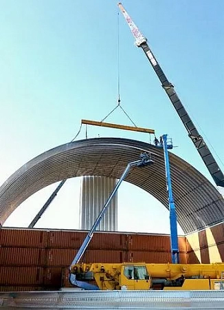Строительство ангаров сенохранилищ в Калуге - образец Строительство ангаров сенохранилищ в Калуге - пример выполнения