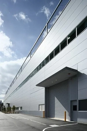 Ворота для ангара в Чебоксарах - пример выполнения