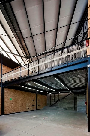 Строительство промышленных ангаров в Красноярске - пример выполнения